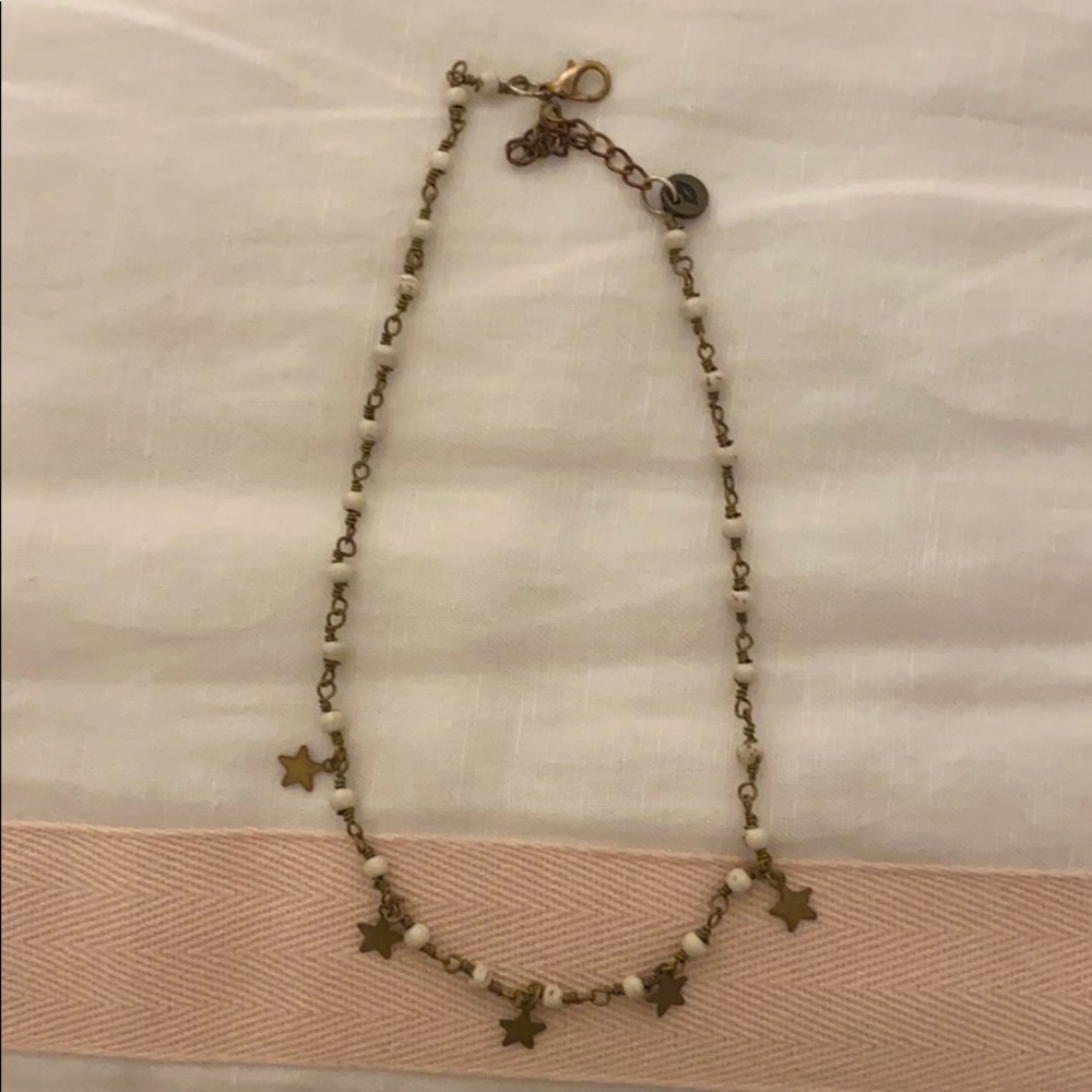 Star beaded necklace